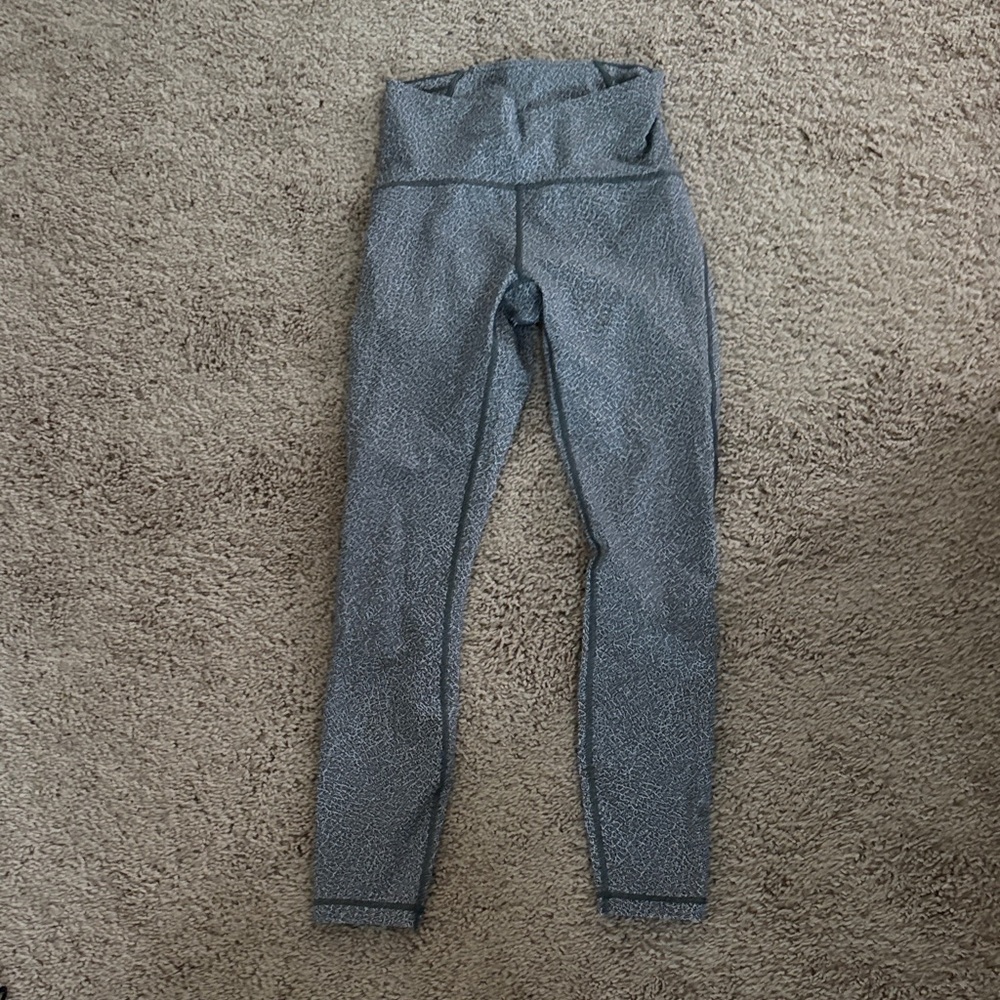 Lululemon Athletica Textured Gray Fabric